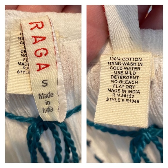 Revolve Raga muslin southwest crossstitch tank top - Picture 12 of 12